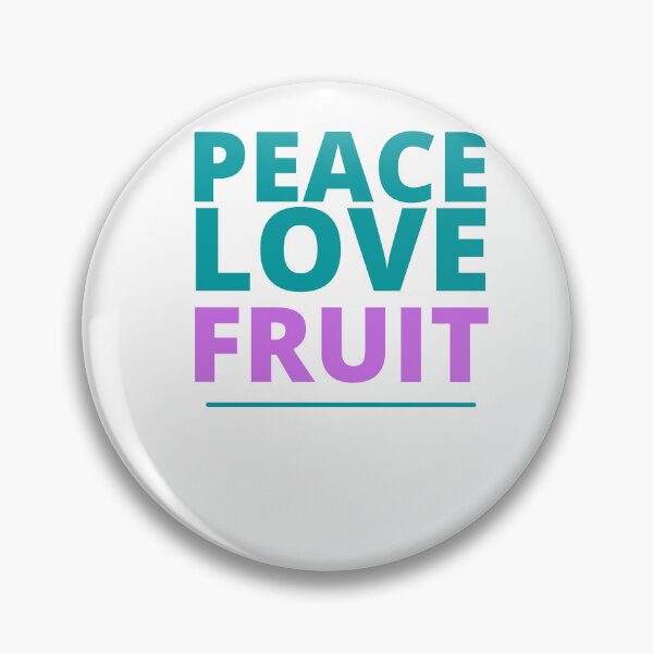 Item preview, PEACE LOVE FRUIT T SHIRT CLASSIQUE 2022 designed and sold by youssef lanibi.
