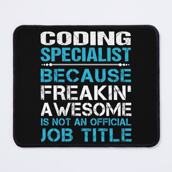 Item preview, Coding Specialist T Shirt - Freaking Awesome Job Gift Item Tee designed and sold by oetate4774.