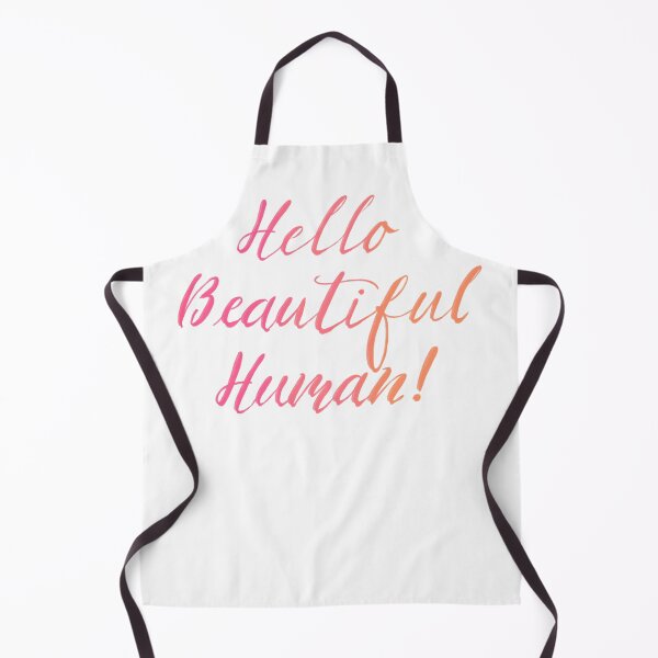Item preview, Hello Beautiful Human grapefruit designed and sold by TheBarefootMom.