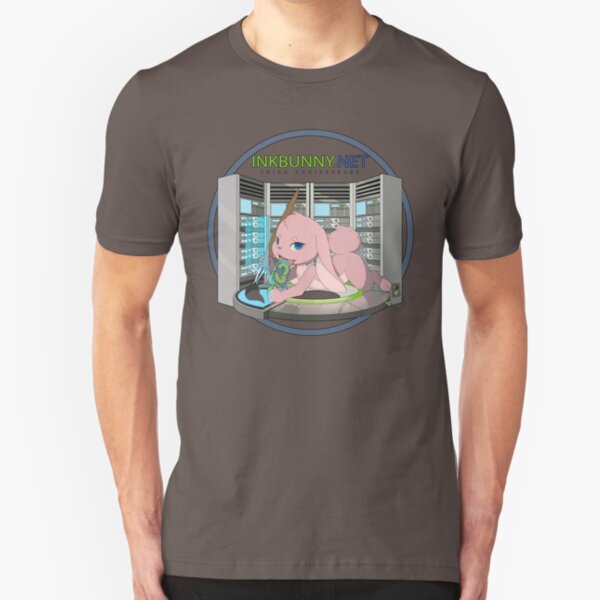 Inkbunny by TRICKSTA - Variation 2 Slim Fit T-Shirt