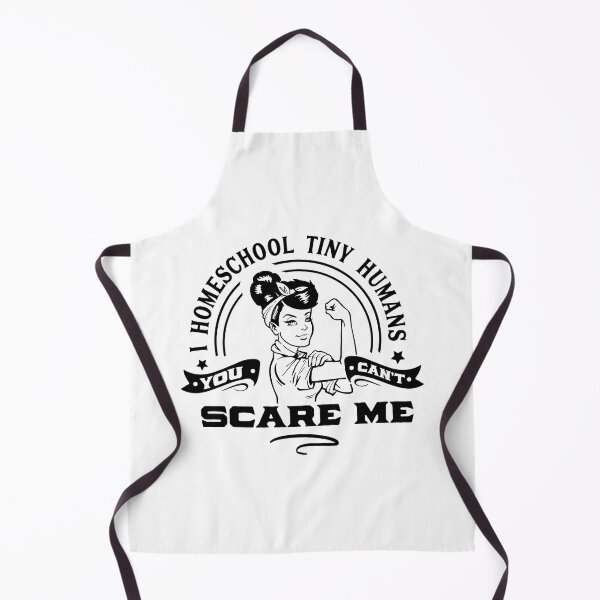 Item preview, I homeschool tiny Humans, you cant scare me, funny homeschool quote designed and sold by TheWildePeach.