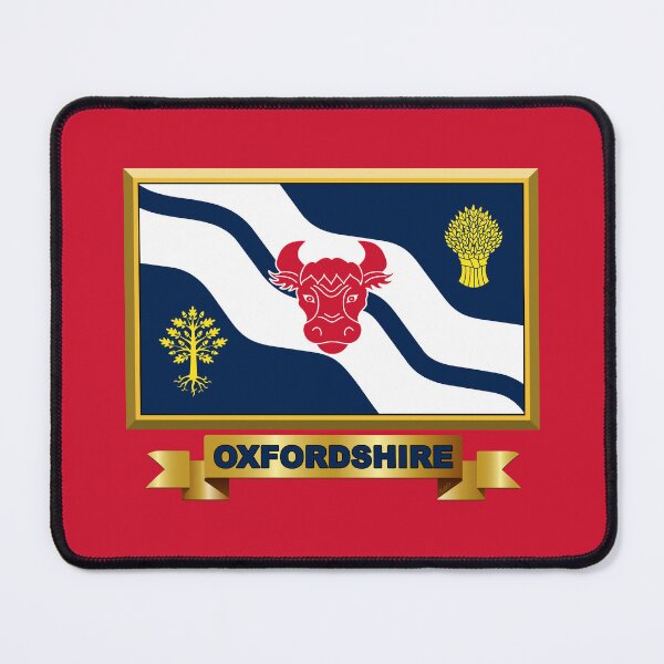 Item preview, OXFORDSHIRE Flag Gifts, Masks, Stickers & Products (GF) designed and sold by mpodger.