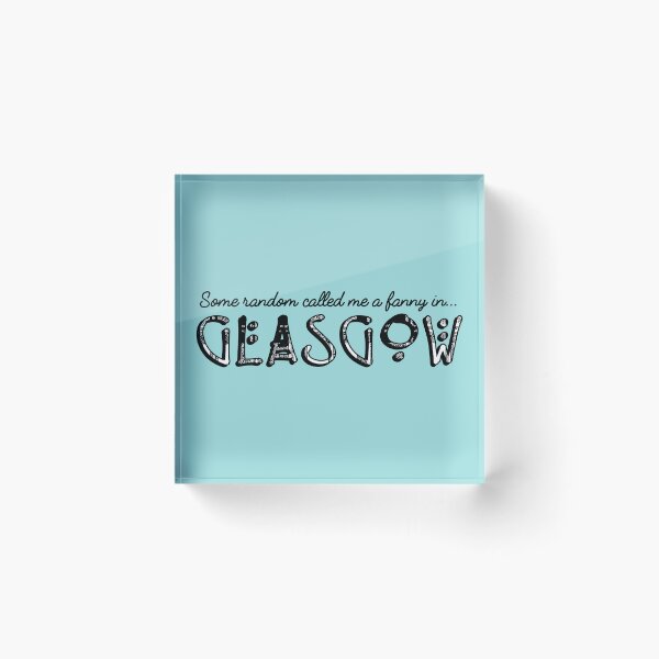 Item preview, Glasgow Tourist Shirt - Some Random! designed and sold by DemandChaos.