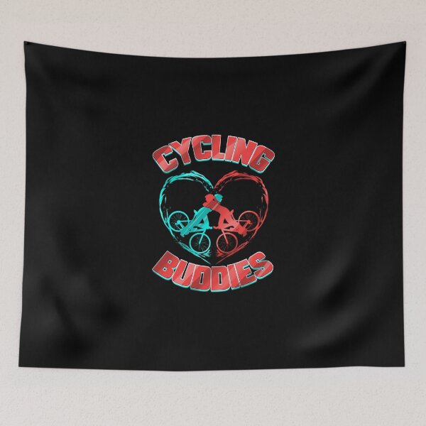 Item preview, Cycling Buddies Bike Tour Cycle Lover Bicycle Sticker designed and sold by stewaales6.