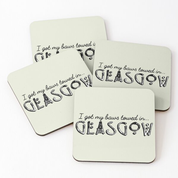 Item preview, Glasgow Tourist Shirt - Testicles Struck! designed and sold by DemandChaos.