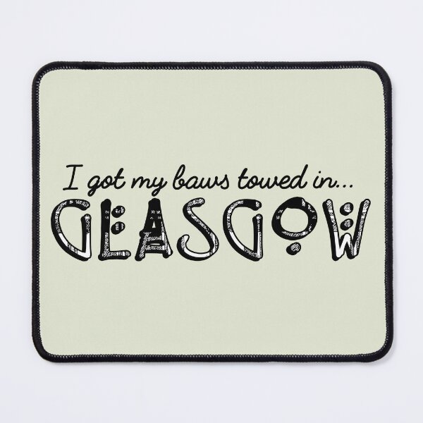 Item preview, Glasgow Tourist Shirt - Testicles Struck! designed and sold by DemandChaos.