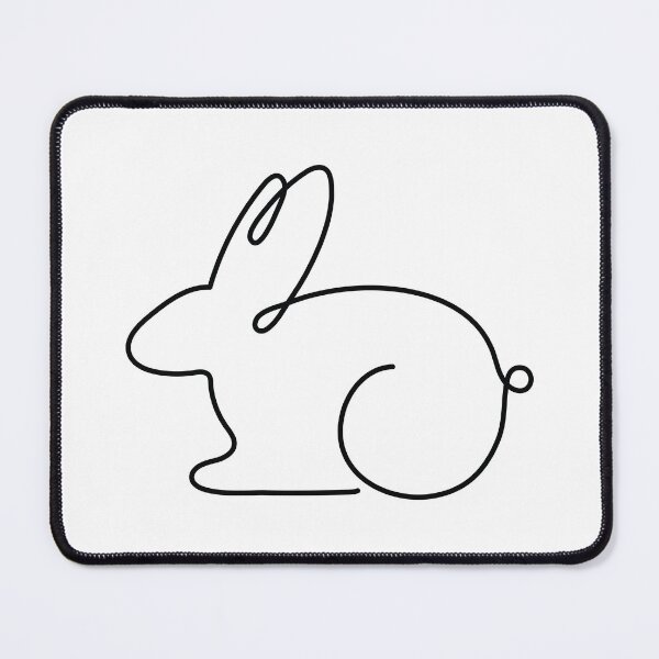 Item preview, Bunny Minimalist Single Line Art designed and sold by artdesignforyou.