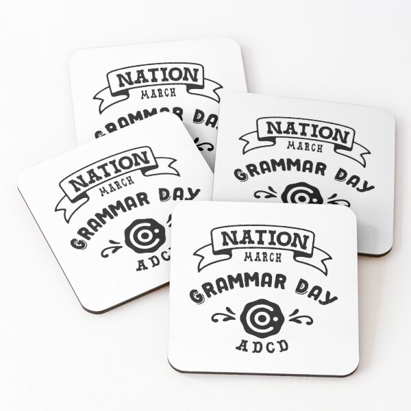 Item preview, Copy of National Grammar Day - March - ABCD designed and sold by ahmedalsidi.