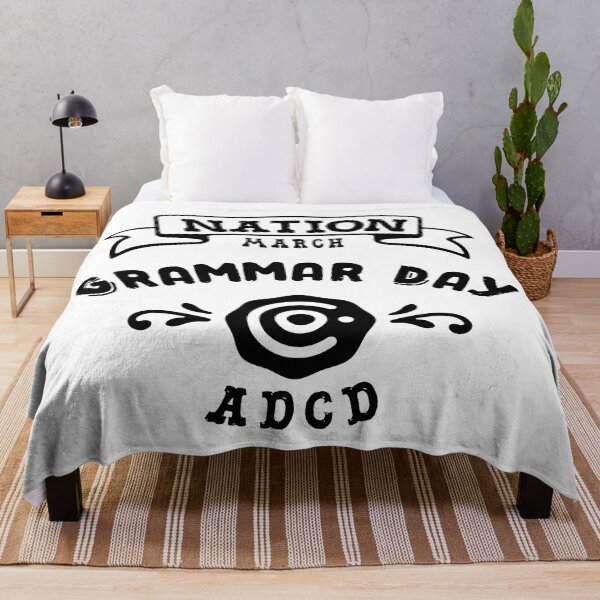 Item preview, Copy of National Grammar Day - March - ABCD designed and sold by ahmedalsidi.
