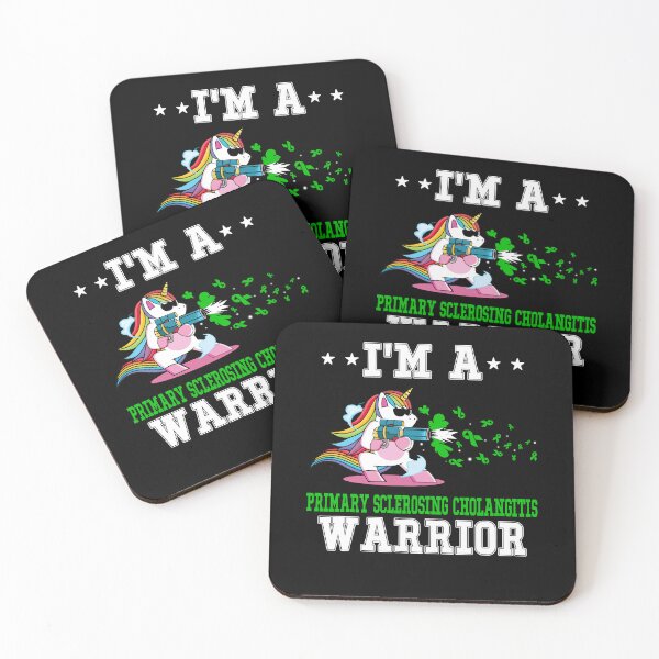 Item preview, Funny Unicorn I'm A Primary Sclerosing Cholangitis Warrior designed and sold by heppenp.
