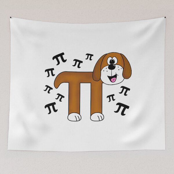 Item preview, Pi Day Dog Math Teacher Mathematicians designed and sold by doodlerob.