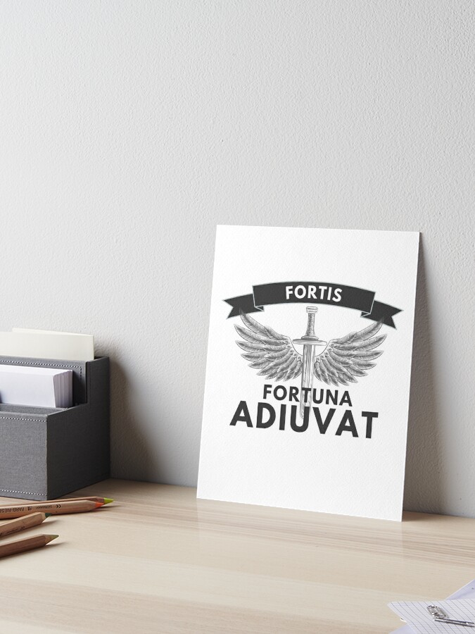 Fortis Fortuna Adiuvat: Embracing the Latin Motto in Life's