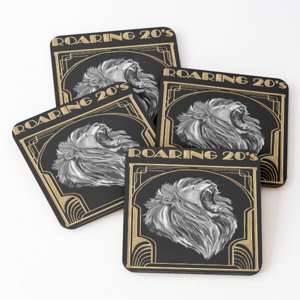 Item preview, Golden Age of the Roaring 20's Lion designed and sold by Deborah Camp.