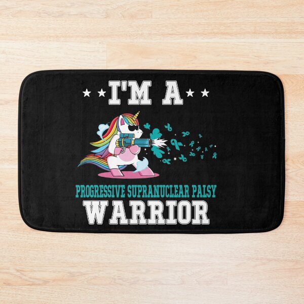 Item preview, Funny Unicorn I'm A Progressive Supranuclear Palsy Warrior designed and sold by heppenp.