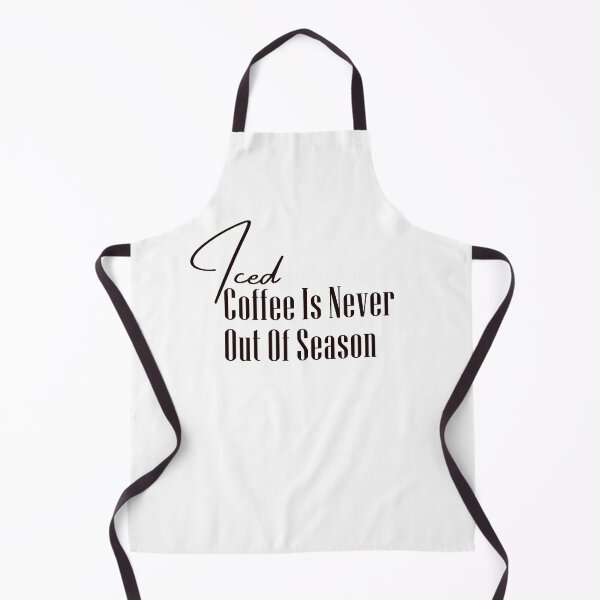 Item preview, funny iced Coffee Is Never Out Of Season designed and sold by family37.