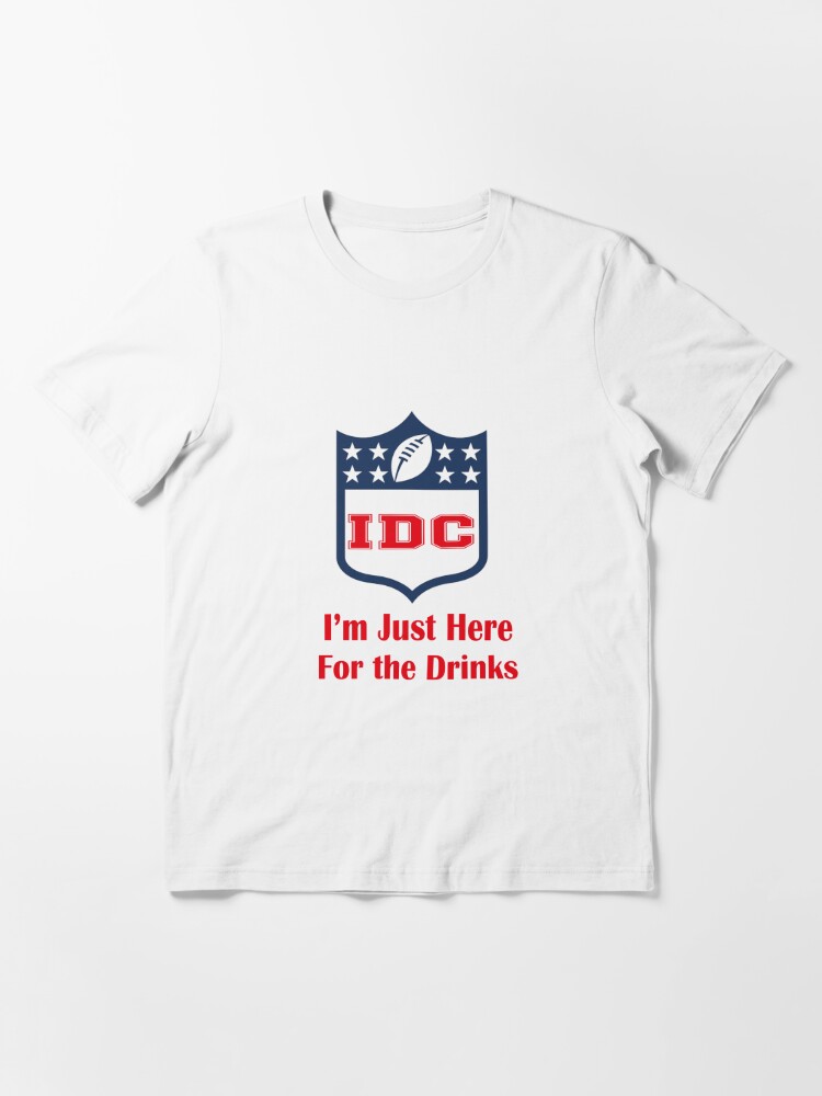 IDC, I Don't Care NFL Shirt, Funny Super Bowl tee 2 Colors