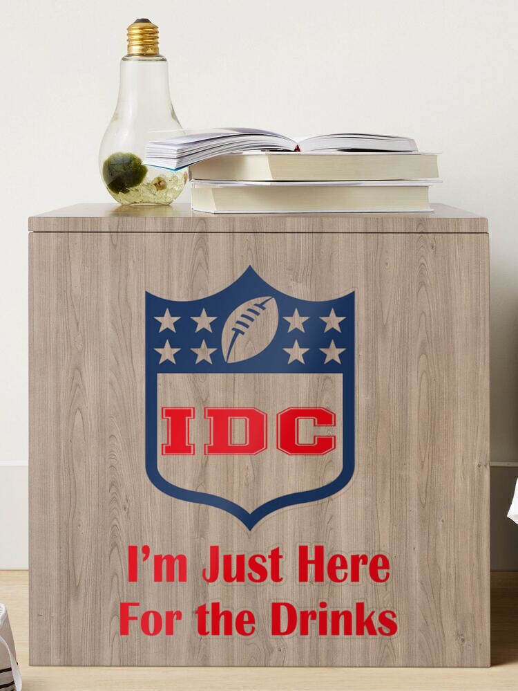 IDC American Football Funny I Don't Care Football Fan Lover, Sticker for  Sale by truewear1