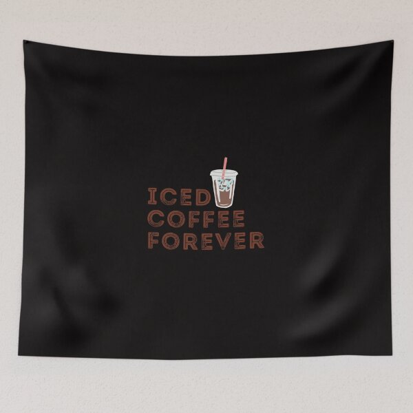 Item preview, funny iced Coffee Is Never Out Of Season designed and sold by family37.
