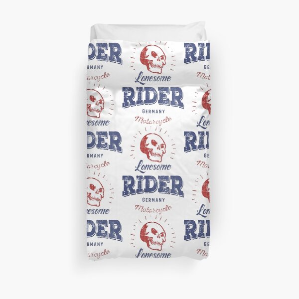 Lonesome Rider Duvet Cover