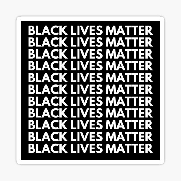 Artikel-Vorschau von Black Lives Matter – (schwarzer Hintergrund), designt und verkauft von safetypins.