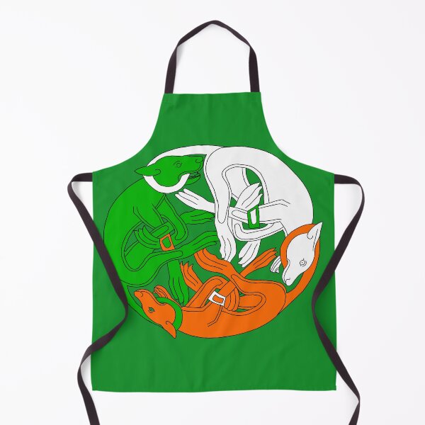 Item preview, Irish motif three dogs designed and sold by KevenTees.