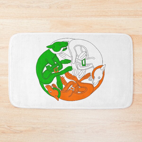 Item preview, Irish motif three dogs designed and sold by KevenTees.