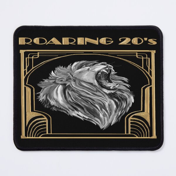 Item preview, Golden Age of the Roaring 20's Lion designed and sold by Deborah Camp.