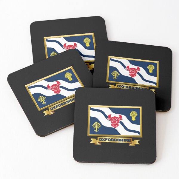 Item preview, OXFORDSHIRE Flag Gifts, Masks, Stickers & Products (N) designed and sold by mpodger.