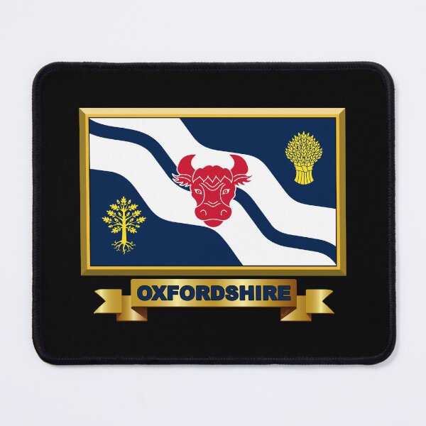 Item preview, OXFORDSHIRE Flag Gifts, Masks, Stickers & Products (N) designed and sold by mpodger.