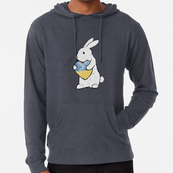 Girlfriend Boyfriend Bunny Ears Letter Print Hooded Sweatshirt