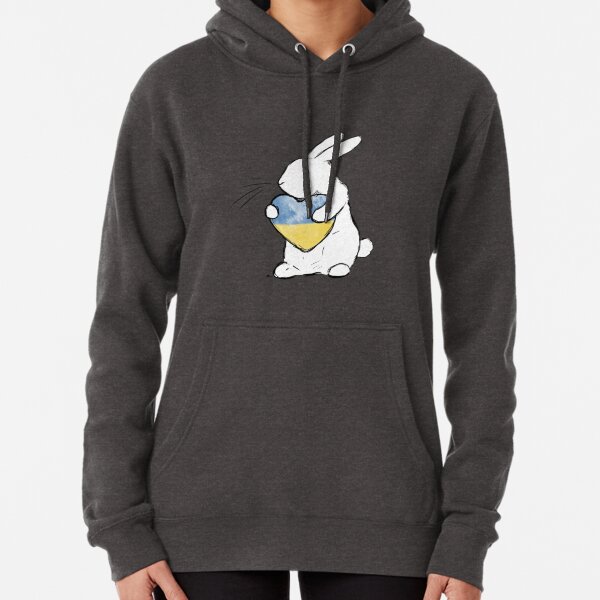 Ukraine bunny Pullover Hoodie