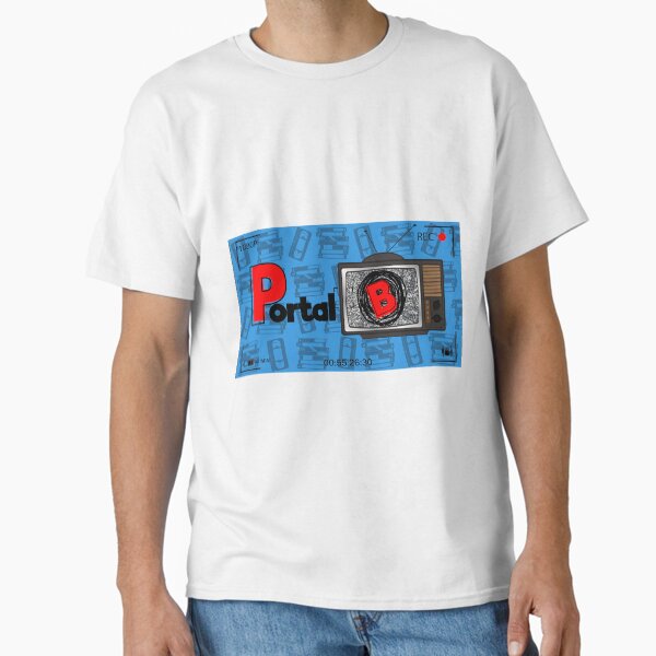 Portal B Blue logo Classic T-Shirt