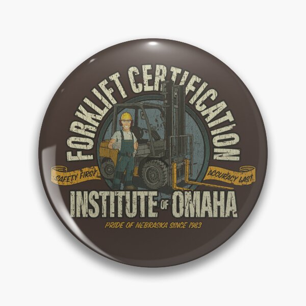 Item preview, Forklift Certification Institute of Omaha 1983 designed and sold by AstroZombie6669.