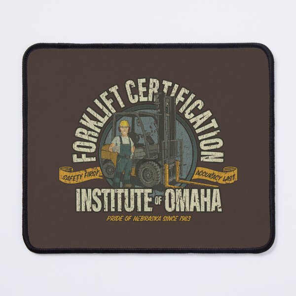 Item preview, Forklift Certification Institute of Omaha 1983 designed and sold by AstroZombie6669.