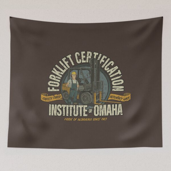 Item preview, Forklift Certification Institute of Omaha 1983 designed and sold by AstroZombie6669.