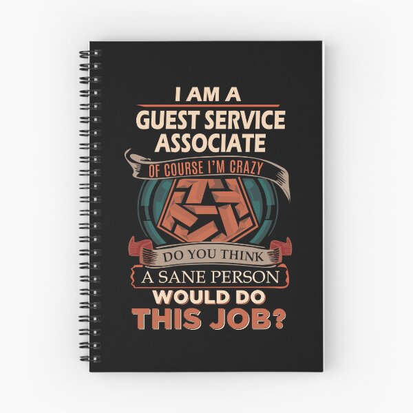 Item preview, Guest Service Associate T Shirt - Sane Person Job Gift Item Tee designed and sold by ximenalivi.