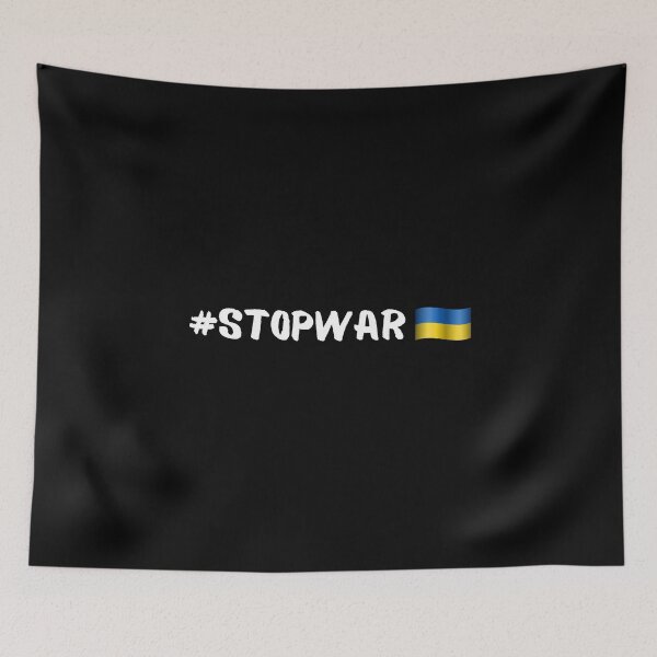 Item preview, Stop war, Ukraine flag designed and sold by NiceSign.