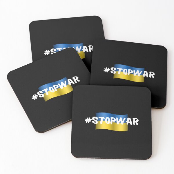 Item preview, Stop war, Ukraine flag designed and sold by NiceSign.