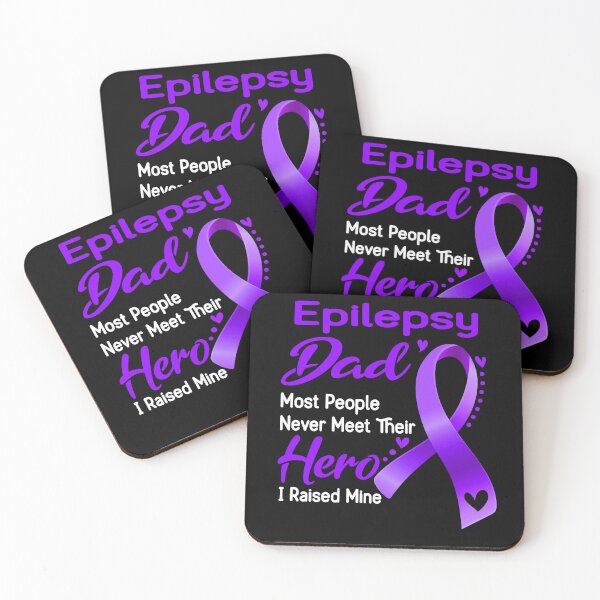 Item preview, Epilepsy Dad Most People Never Meet Their Hero I Raise Mine designed and sold by tenjun16.