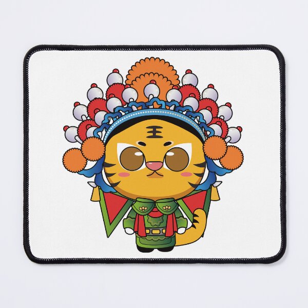 Item preview, Chinese Zodiac Tiger illustrated Chinese Beijing Opera Style designed and sold by xdashu.