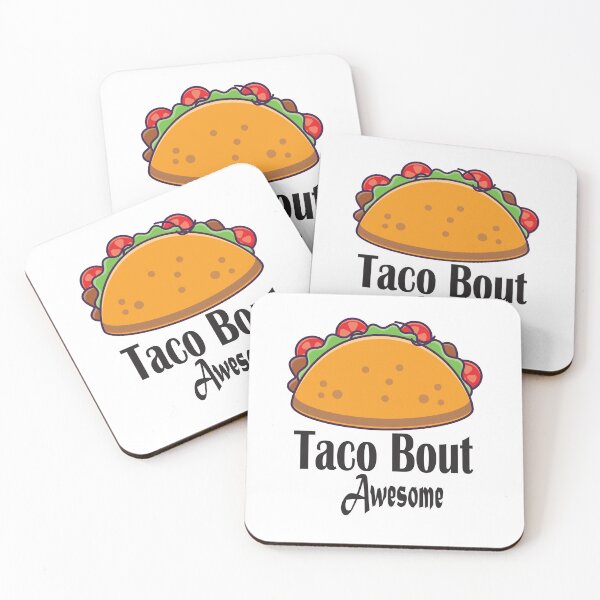 Item preview, Taco Bout Awesome Cute Kawaii Design . designed and sold by AMERZAGUE DESIGN.