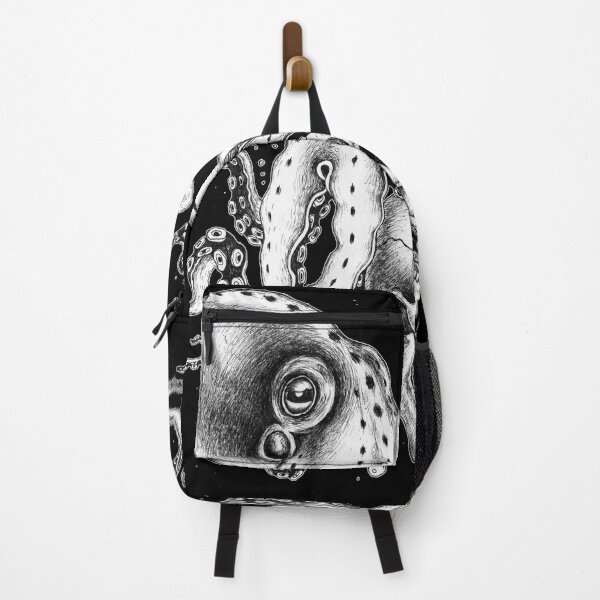 Item preview, Octopus Skull illustration designed and sold by Titatu.