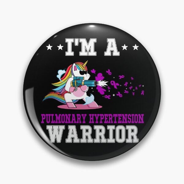 Item preview, Funny Unicorn I'm A Pulmonary Hypertension Warrior designed and sold by heppenp.