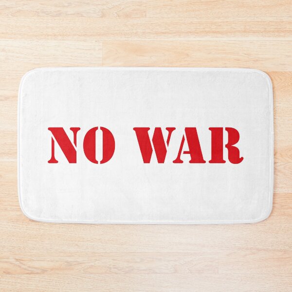 Item preview, No War Red Sign designed and sold by Moyanana.