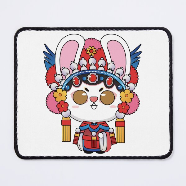 Item preview, Chinese Zodiac Rabbit illustrated Chinese Beijing Opera Style designed and sold by xdashu.