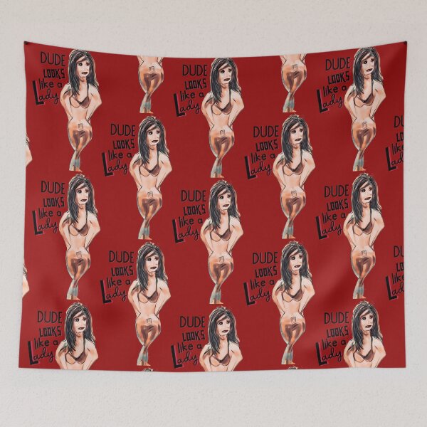 Item preview, Rock N Roll Cartoon Art, Dude Looks Like A Lady designed and sold by concettaellis.
