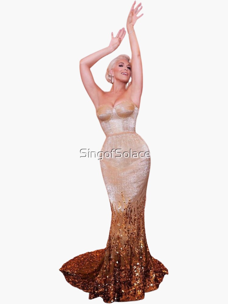 Hannah Waddingham at the SAG Awards" Sticker for Sale by SingofSolace | Redbubble Hannah Waddingham at the SAG Awards" Sticker for Sale by SingofSolace | Redbubble