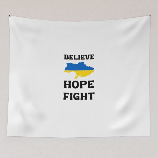 Item preview, Believe hope fight- stop war in Ukraine designed and sold by Teo13.