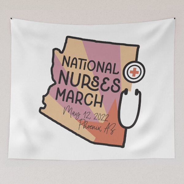 Item preview, National Nurses March 2022 — Jewel Tone Faded designed and sold by spicypup.