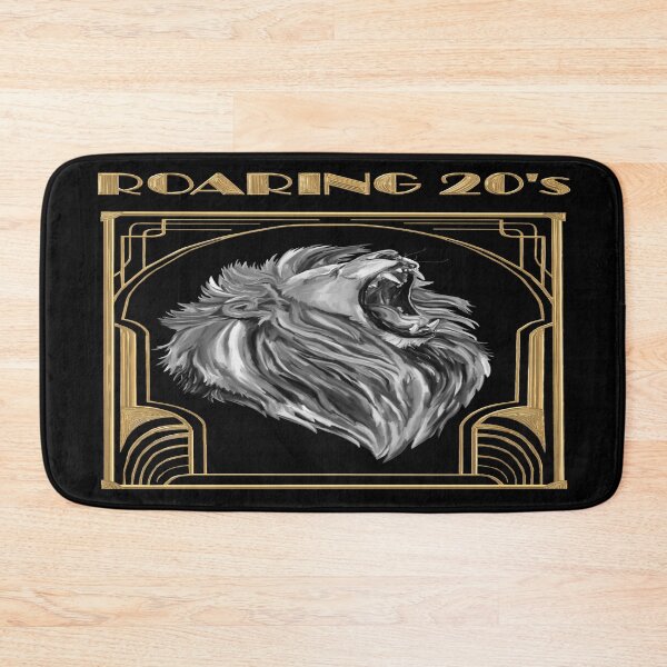 Item preview, Golden Age of the Roaring 20's Lion designed and sold by Deborah Camp.